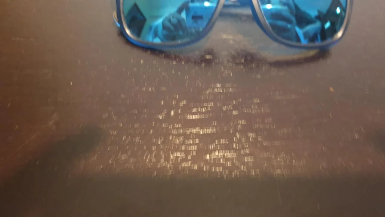 Óculos de Sol Pretos e com lentes espelhadas Azuis – photo 6